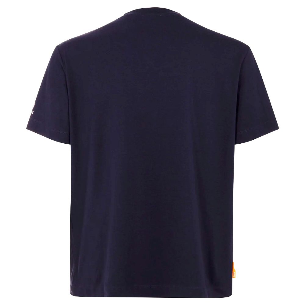 Blue Cotton T-Shirt - ventzia