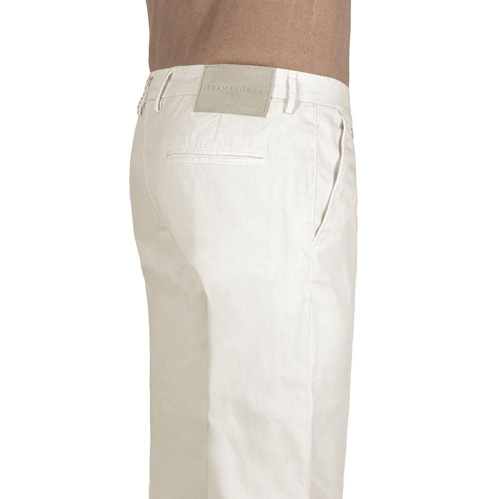 White Cotton Jeans & Pant - ventzia