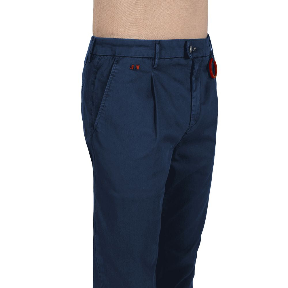 Blue Cotton Jeans & Pant - ventzia