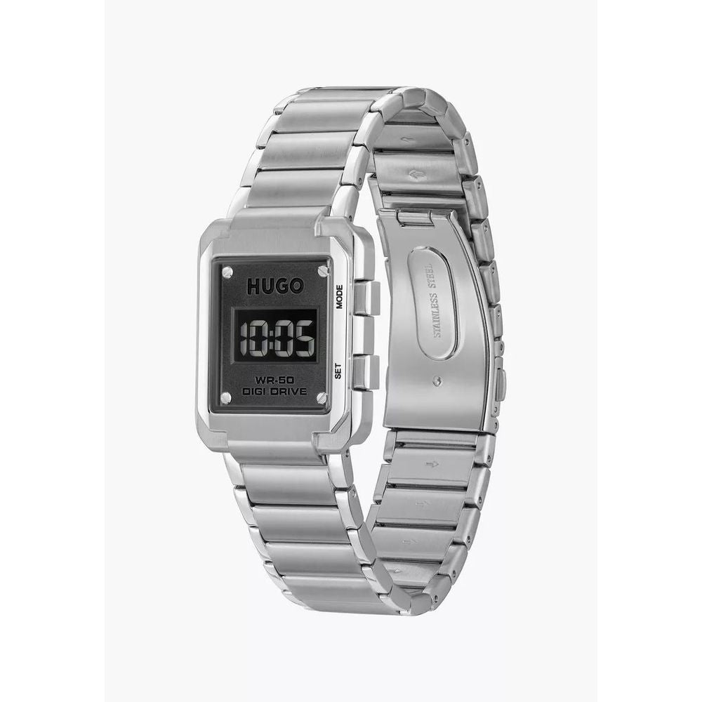 Silver Stainless Steel Watch - ventzia
