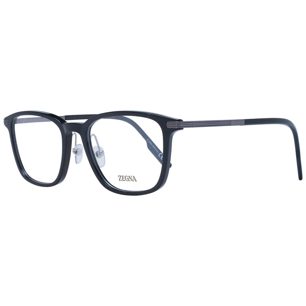 Black Plastic & Titanium Glasses (Frames) - ventzia