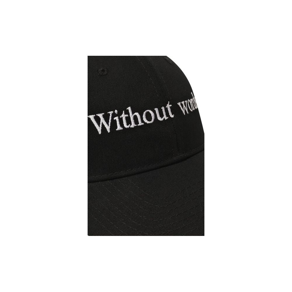 Black Cotton Hats & Cap - ventzia
