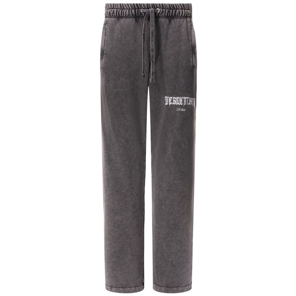Gray Cotton Jeans & Pant - ventzia