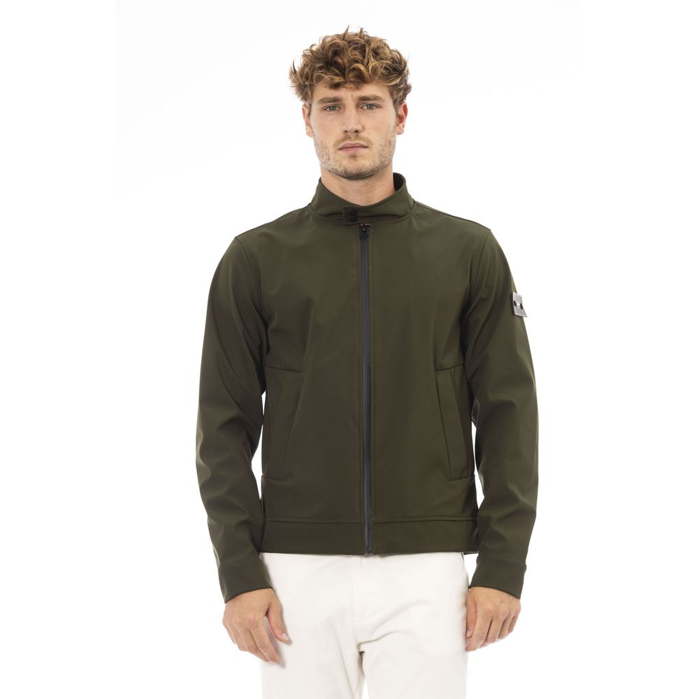 Green Other Fibres Men Jacket - ventzia