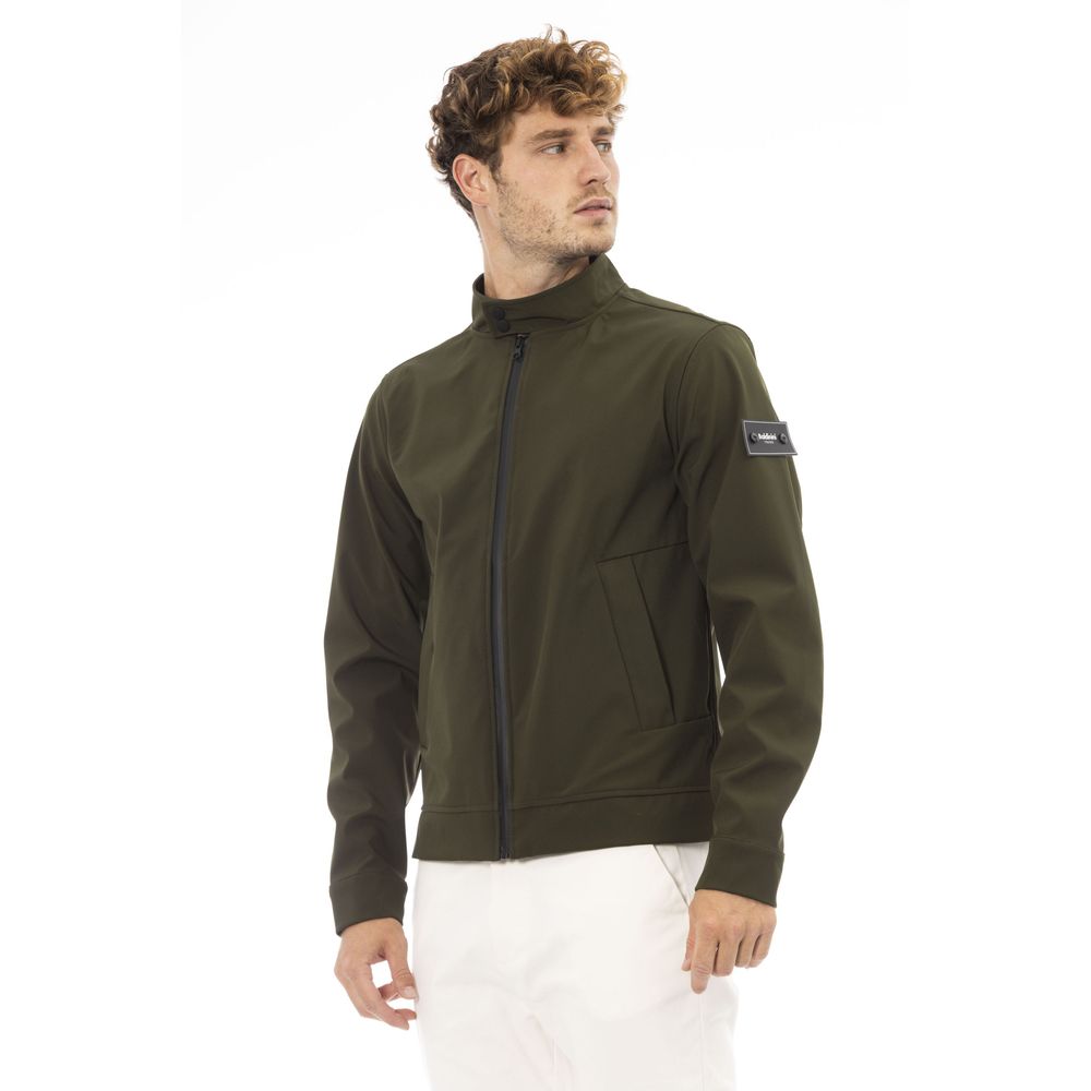 Green Other Fibres Men Jacket - ventzia