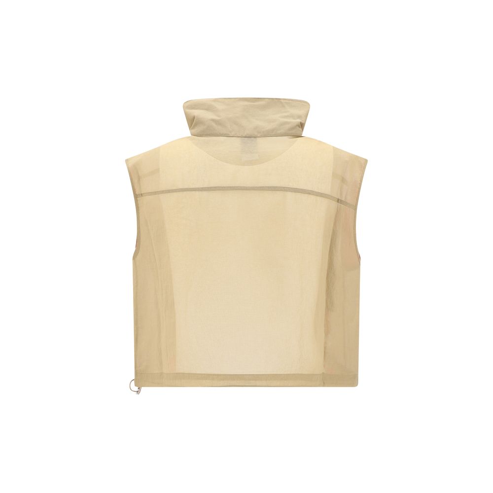 Cropped Gilet Jacket