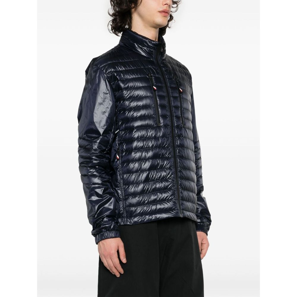 Blue Polyamide Jacket - ventzia