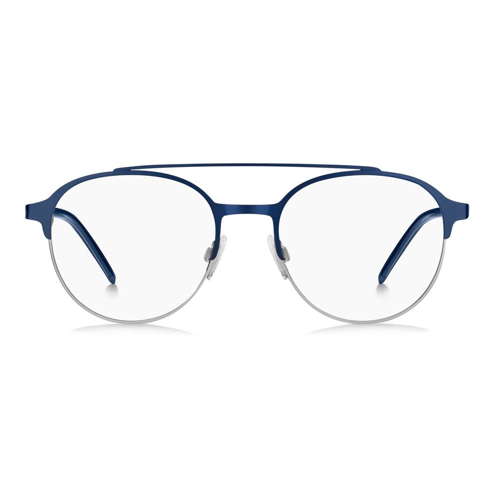 Blue Metal Glasses (Frames) - ventzia