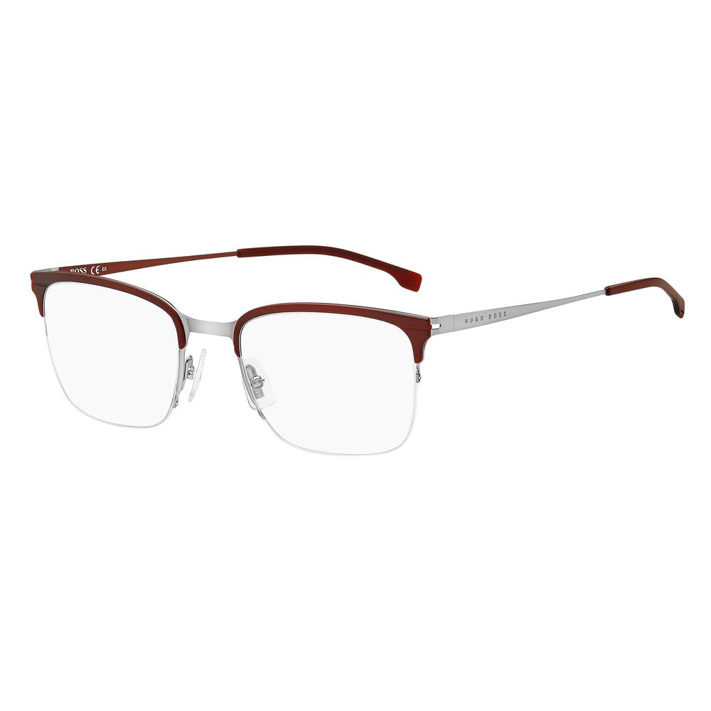 Burgundy Metal Glasses (Frames) - ventzia