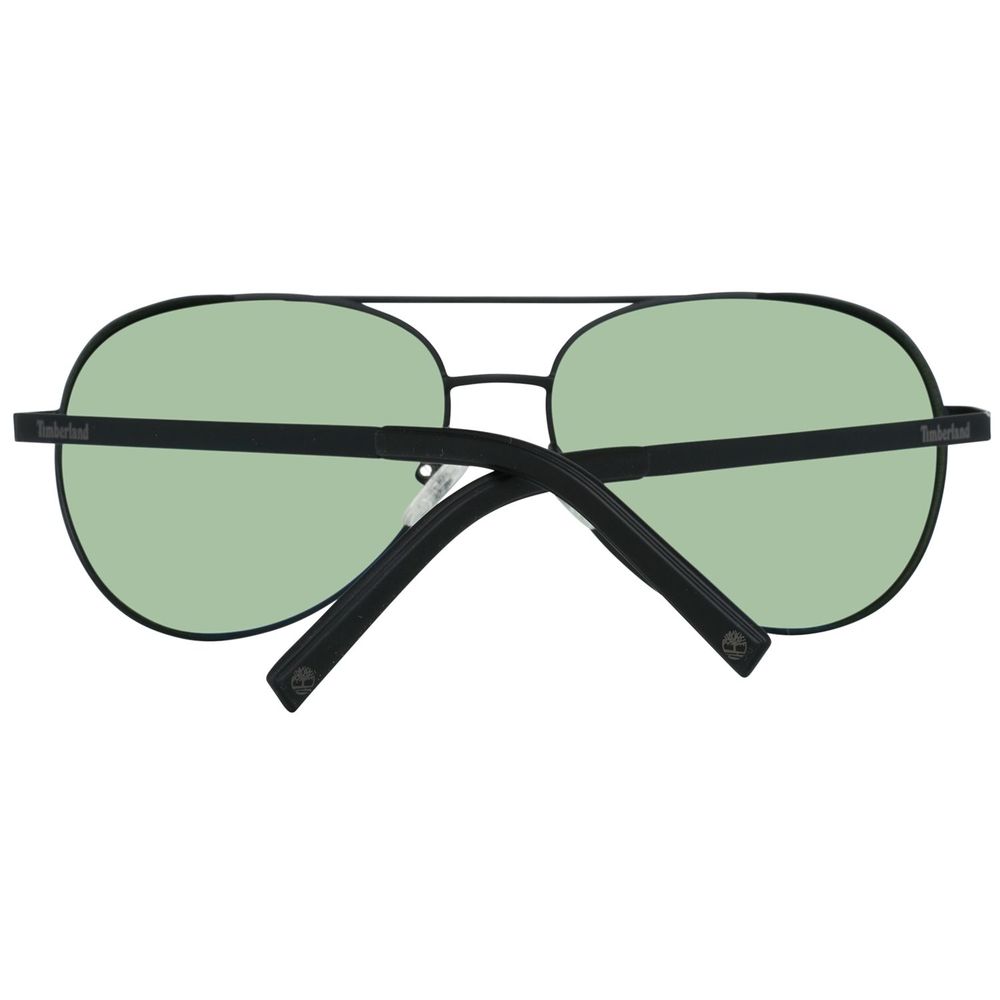 Black Metal Sunglasses - ventzia