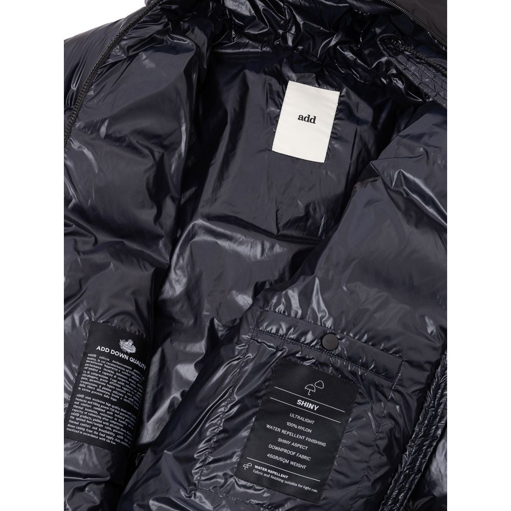 Blue Polyamide Jackets & Coat - ventzia