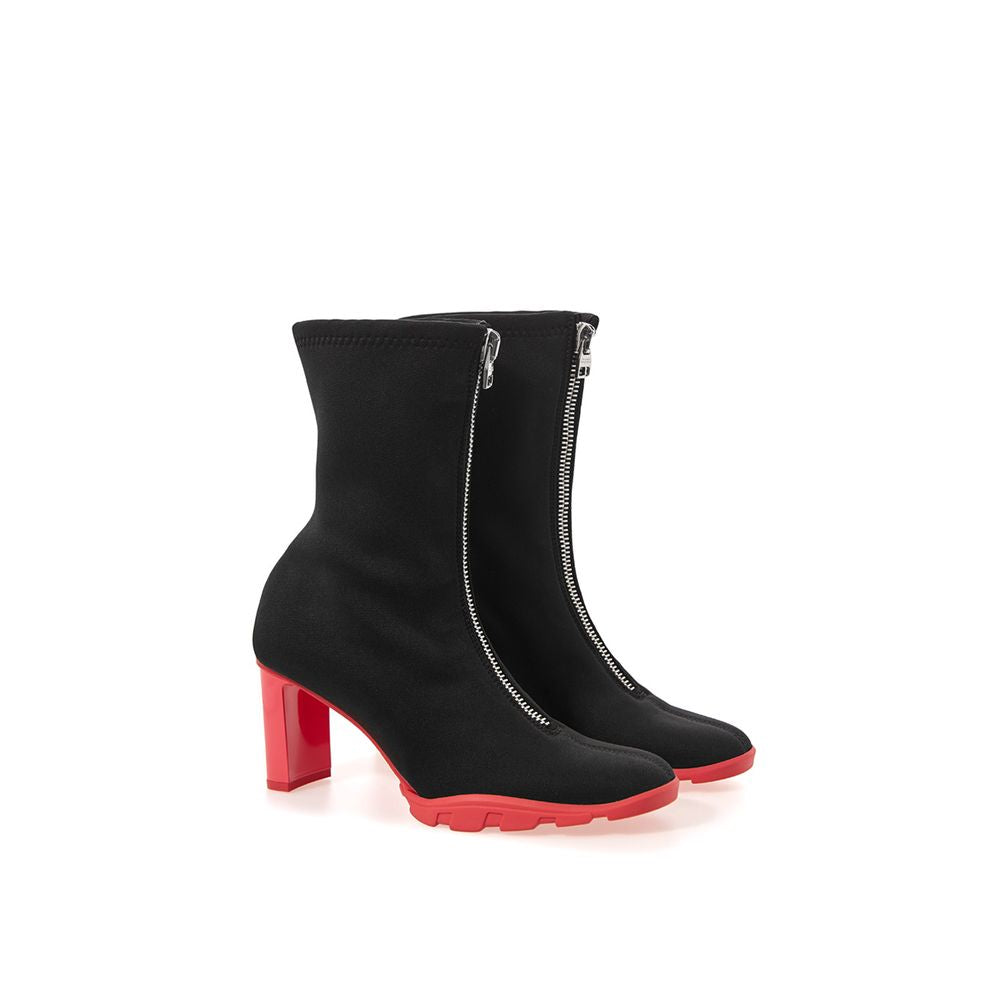 Black Neoprene Boot - ventzia