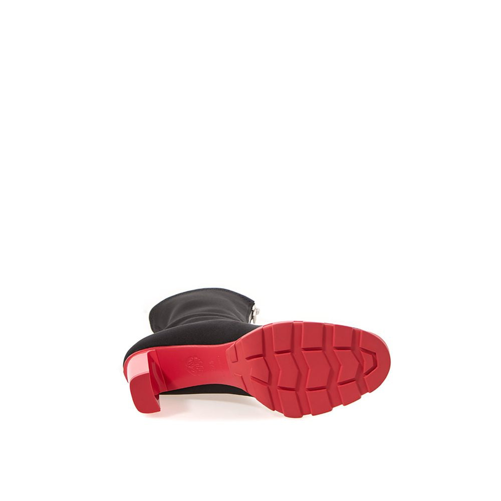 Black Neoprene Boot - ventzia