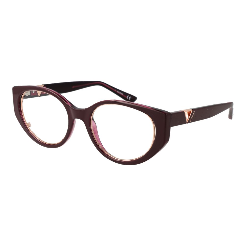 Burgundy Women Optical Frames - ventzia