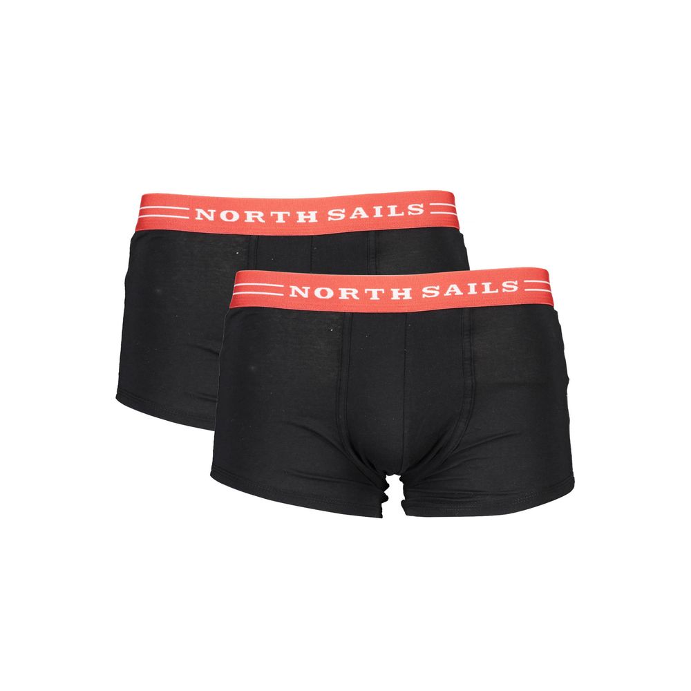 Black Cotton Underwear - ventzia