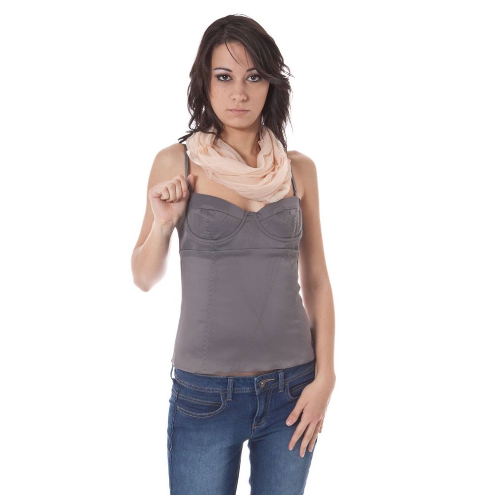 Gray Elastane Underwear - ventzia