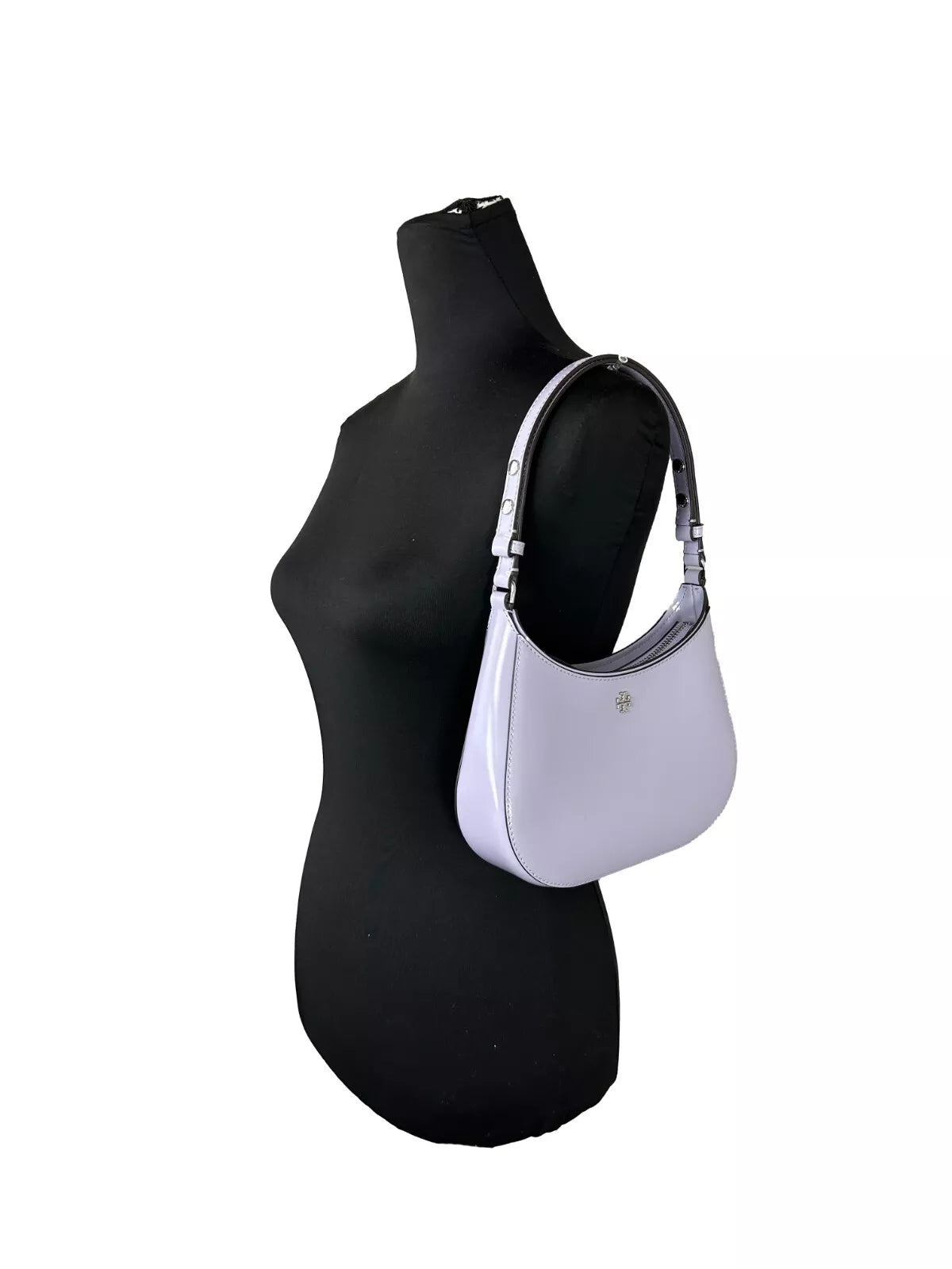 Patent Emerson Small Shoulder Bag Purse Violet - ventzia
