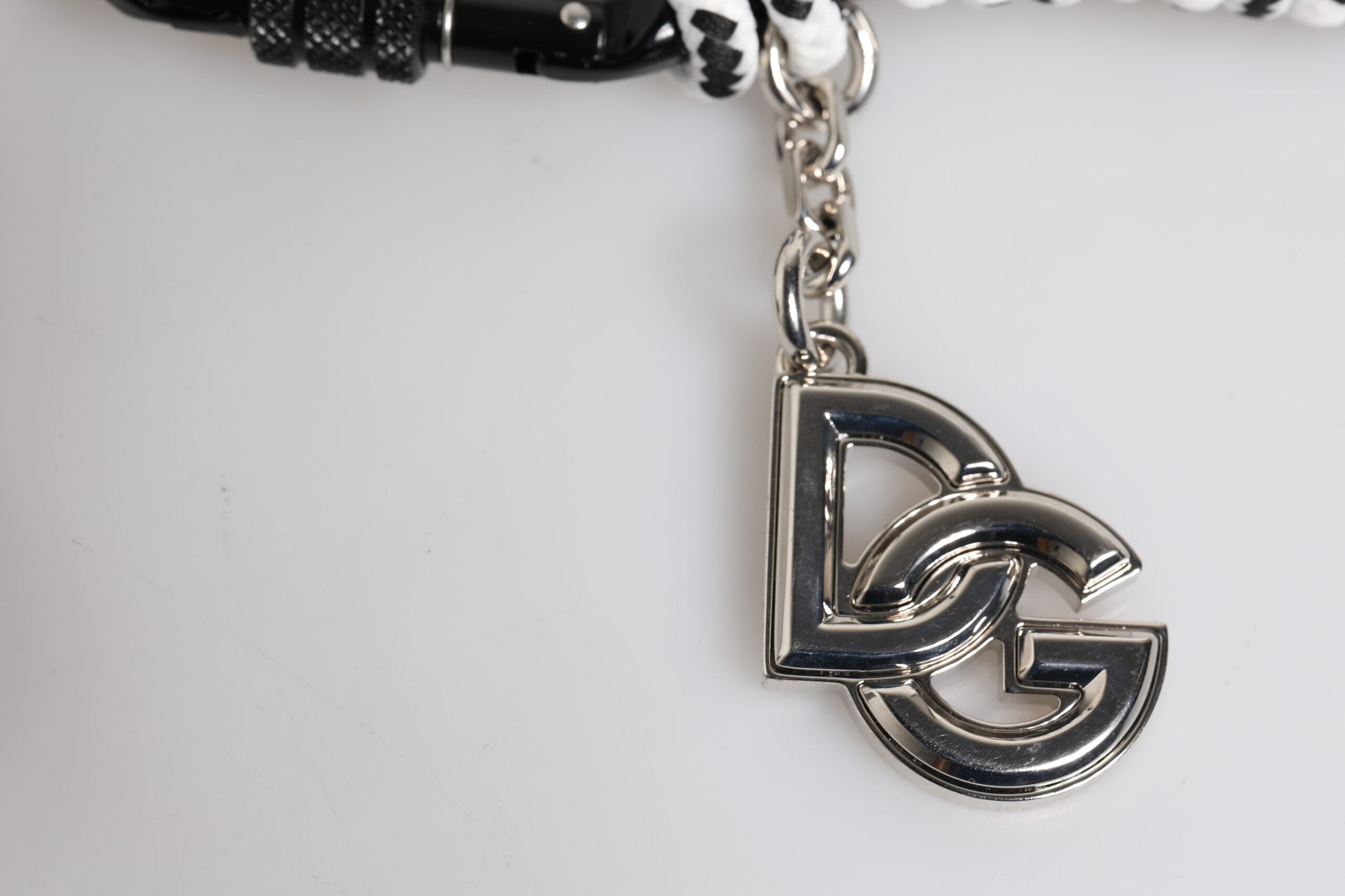 Multicolor Tape String DG Logo Keychain Polyester Keyring - ventzia