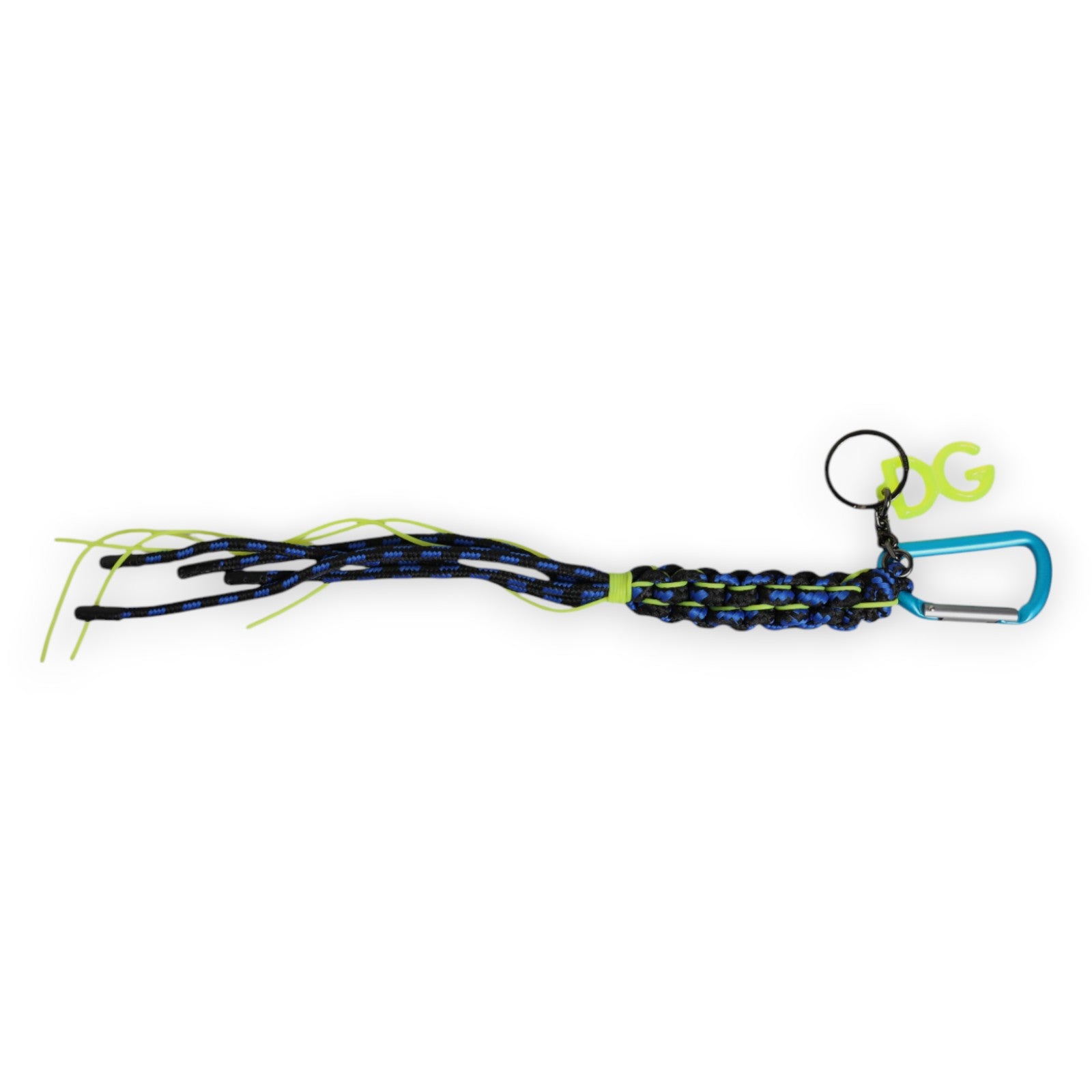 Multicolor Tape String DG Logo Keychain Polyester Keyring - ventzia