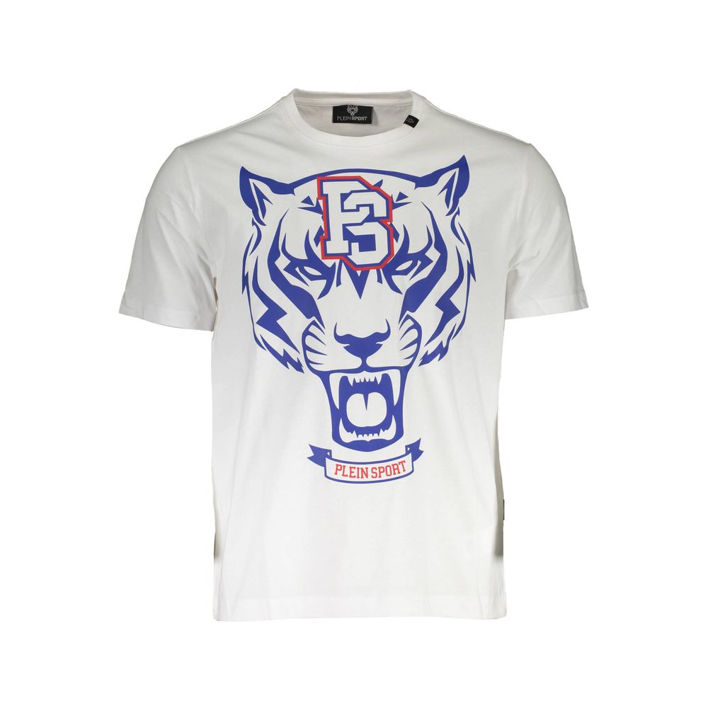 White Cotton Men T-Shirt - ventzia