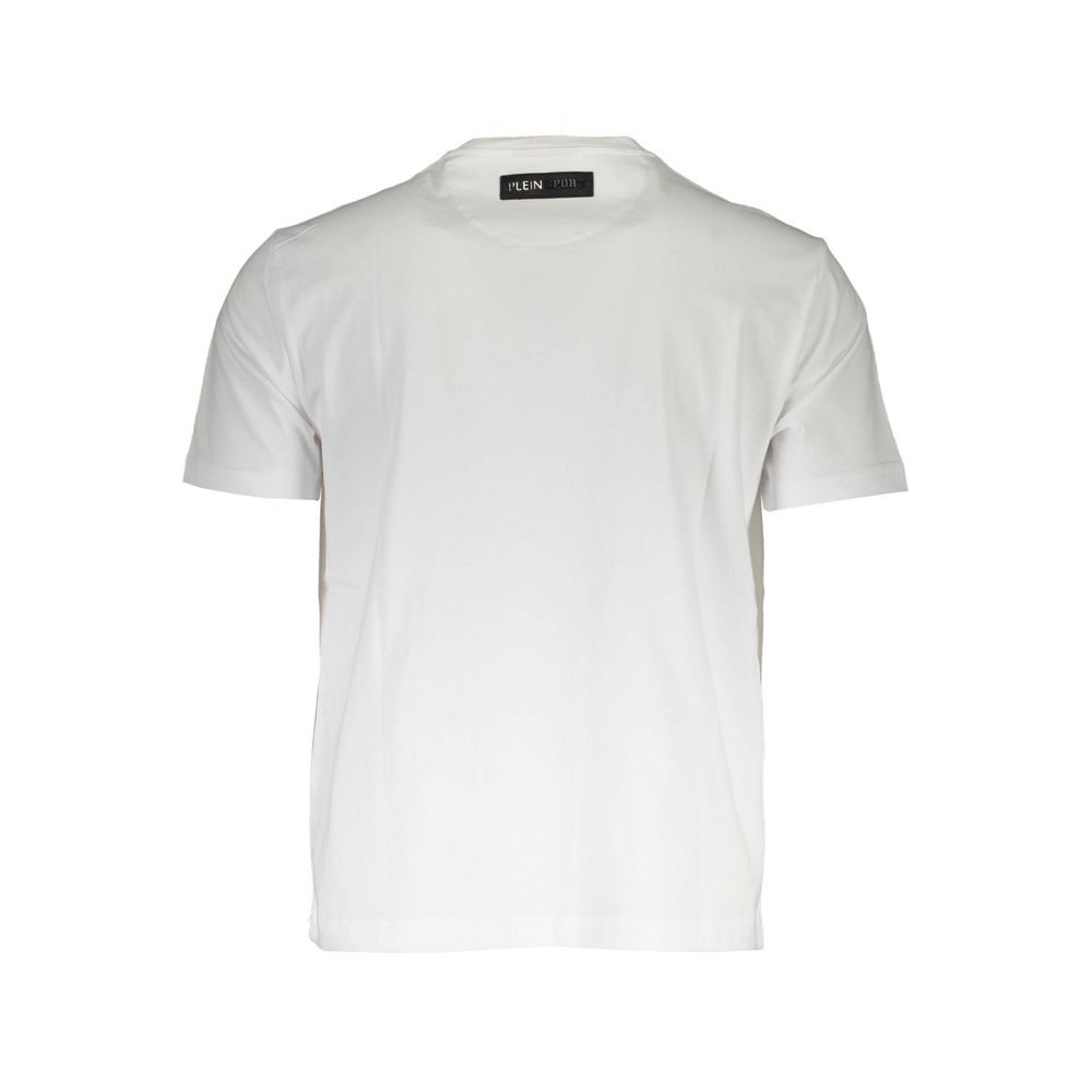 White Cotton Men T-Shirt - ventzia