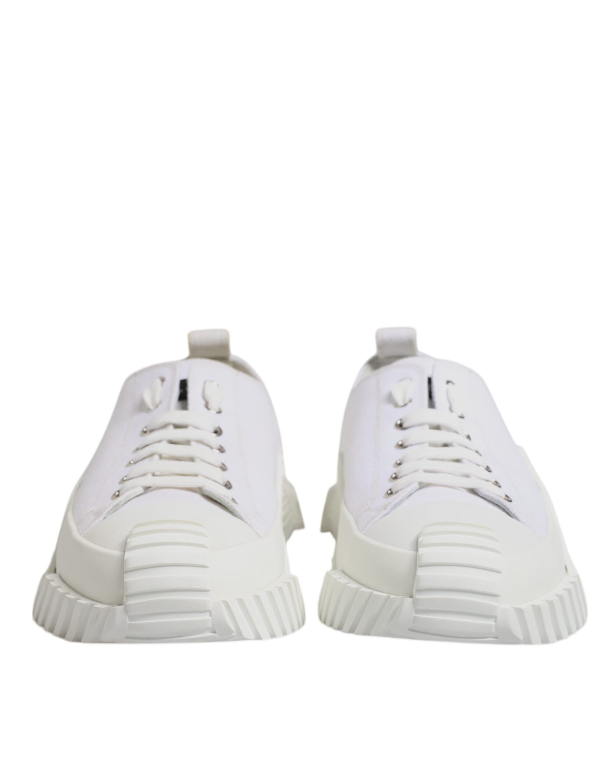 White Leather Low Top NS1 Sneakers Shoes - ventzia