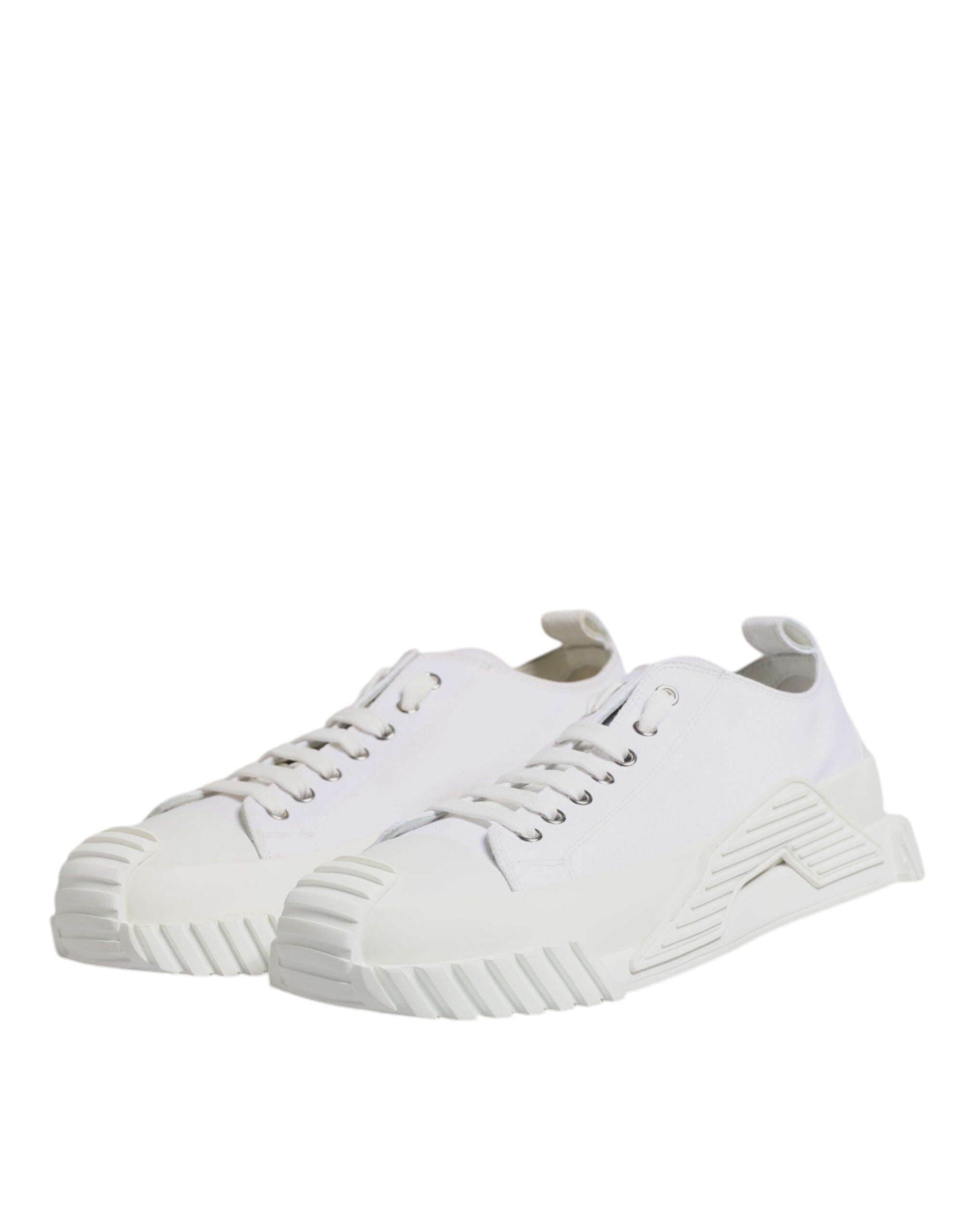 White Leather Low Top NS1 Sneakers Shoes - ventzia