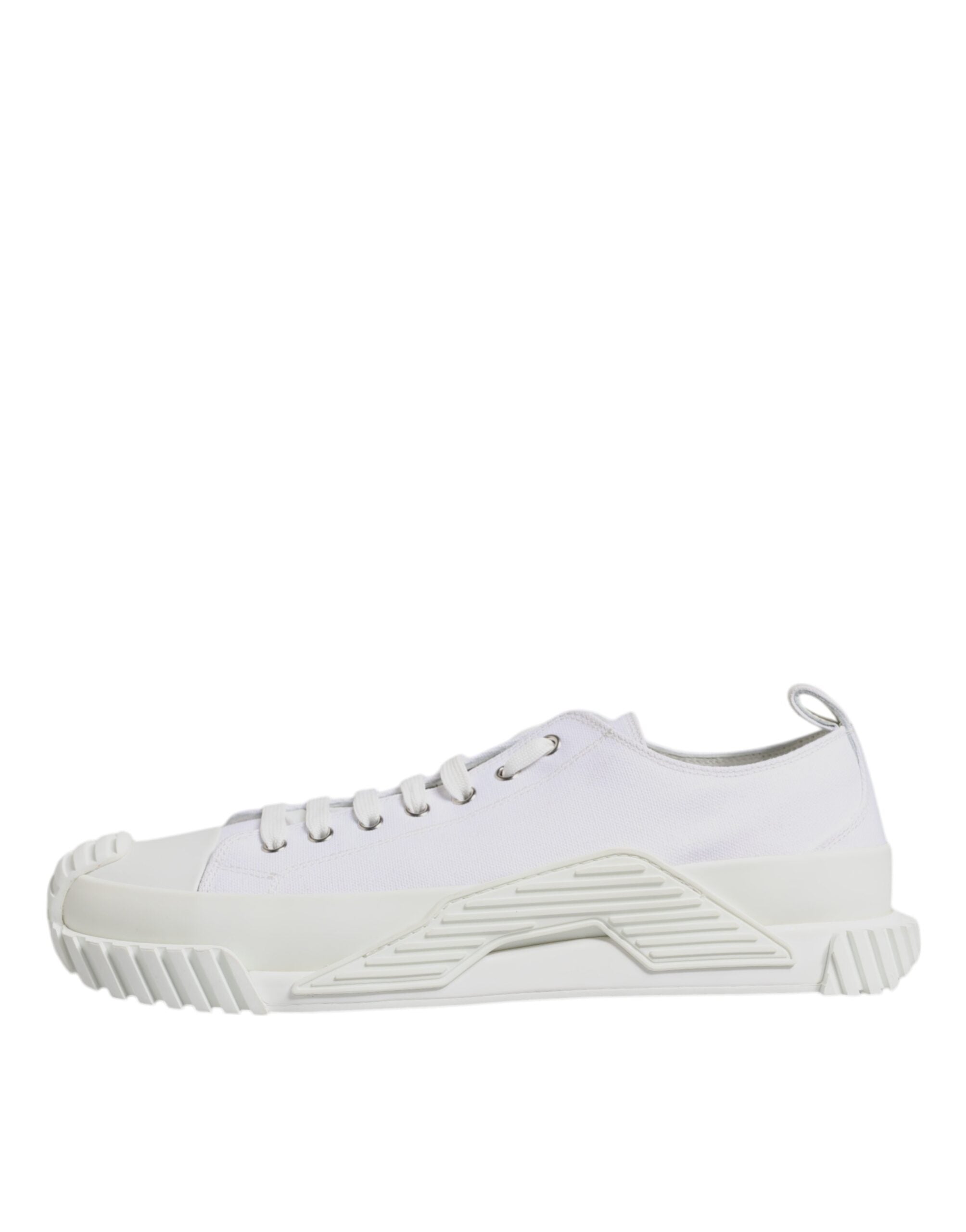 White Leather Low Top NS1 Sneakers Shoes - ventzia