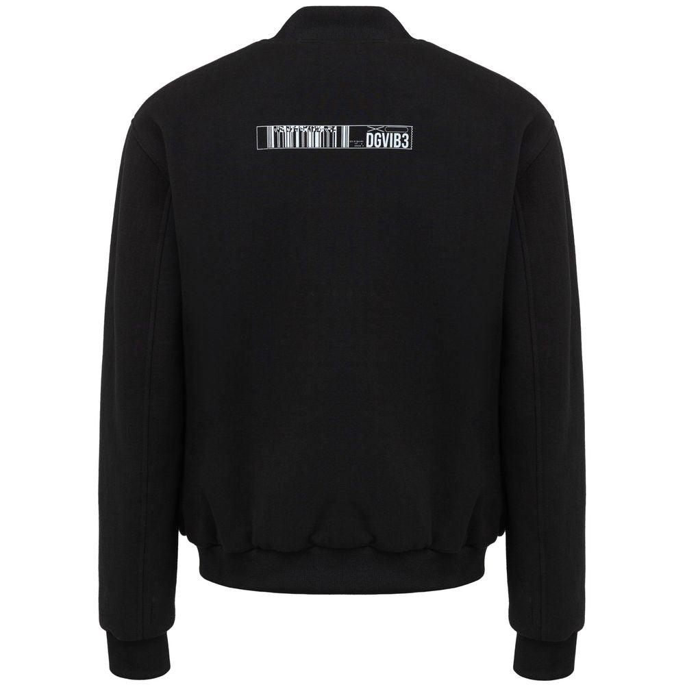 Black Viscose Jackets & Coat - ventzia