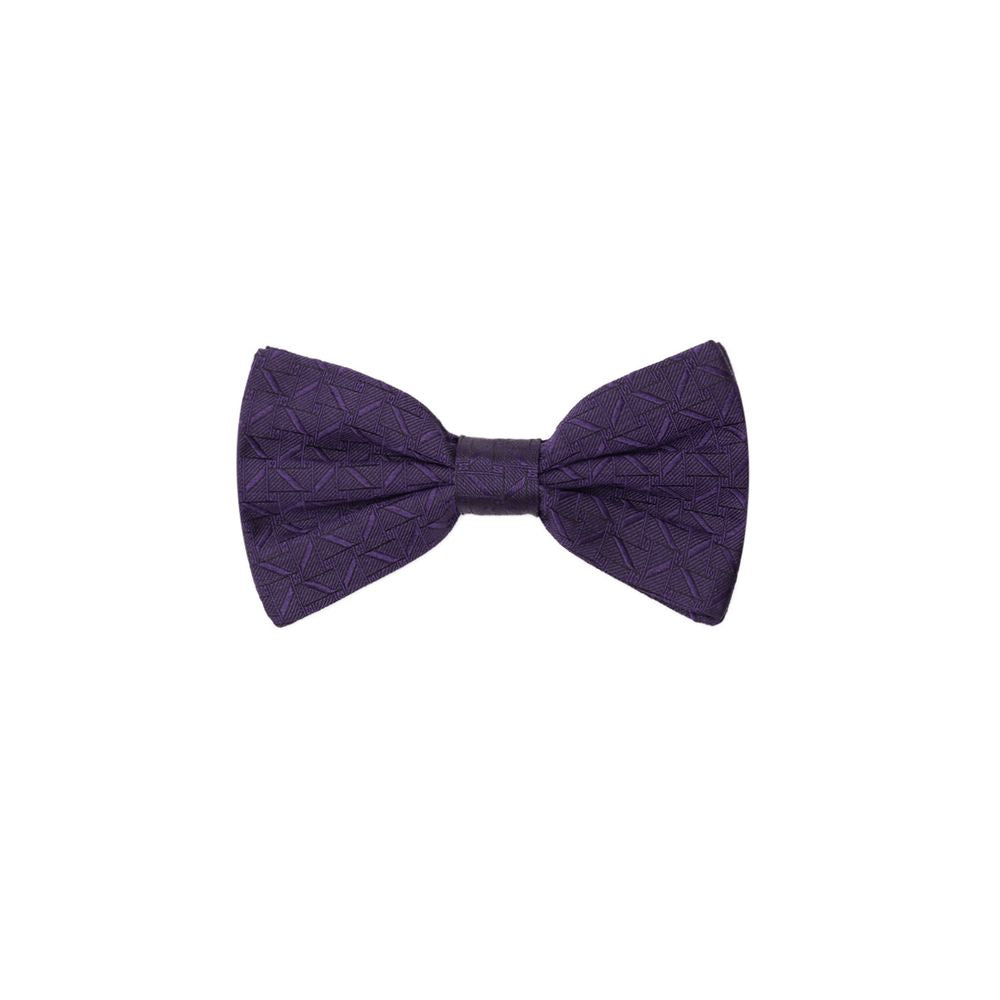 Purple Silk Bowty