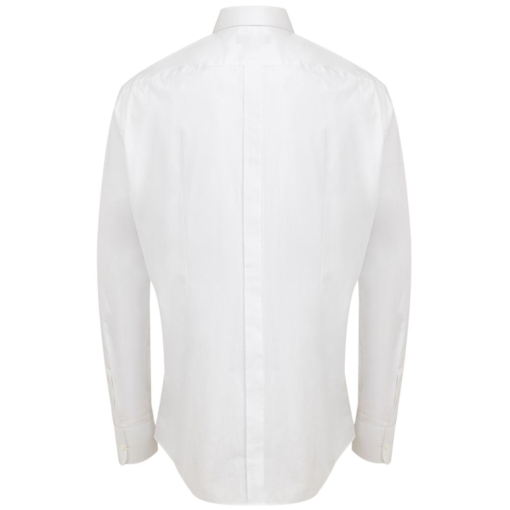 White Cotton Shirt - ventzia