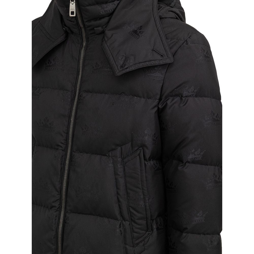 Black Cotton Jackets & Coat - ventzia