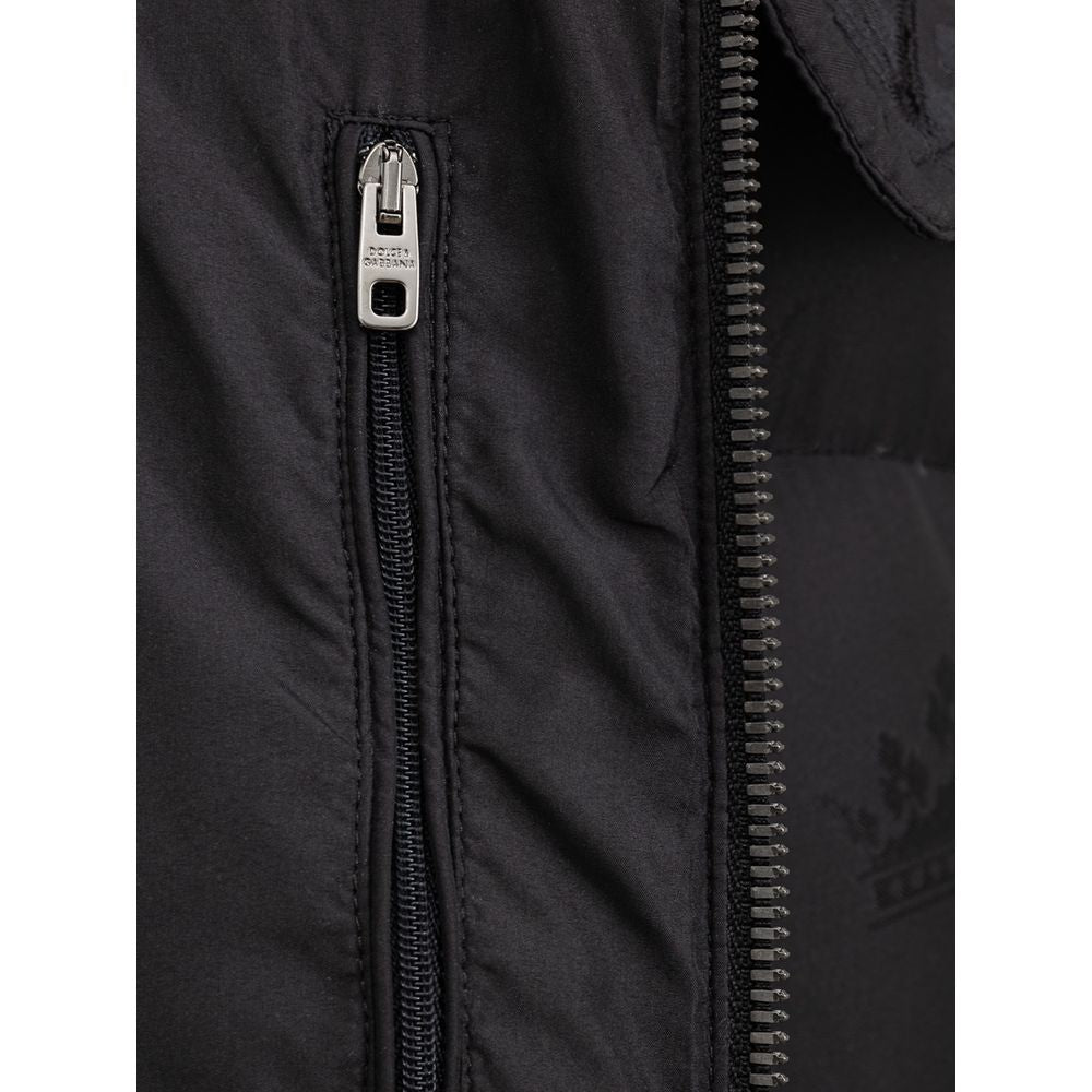 Black Cotton Jackets & Coat - ventzia