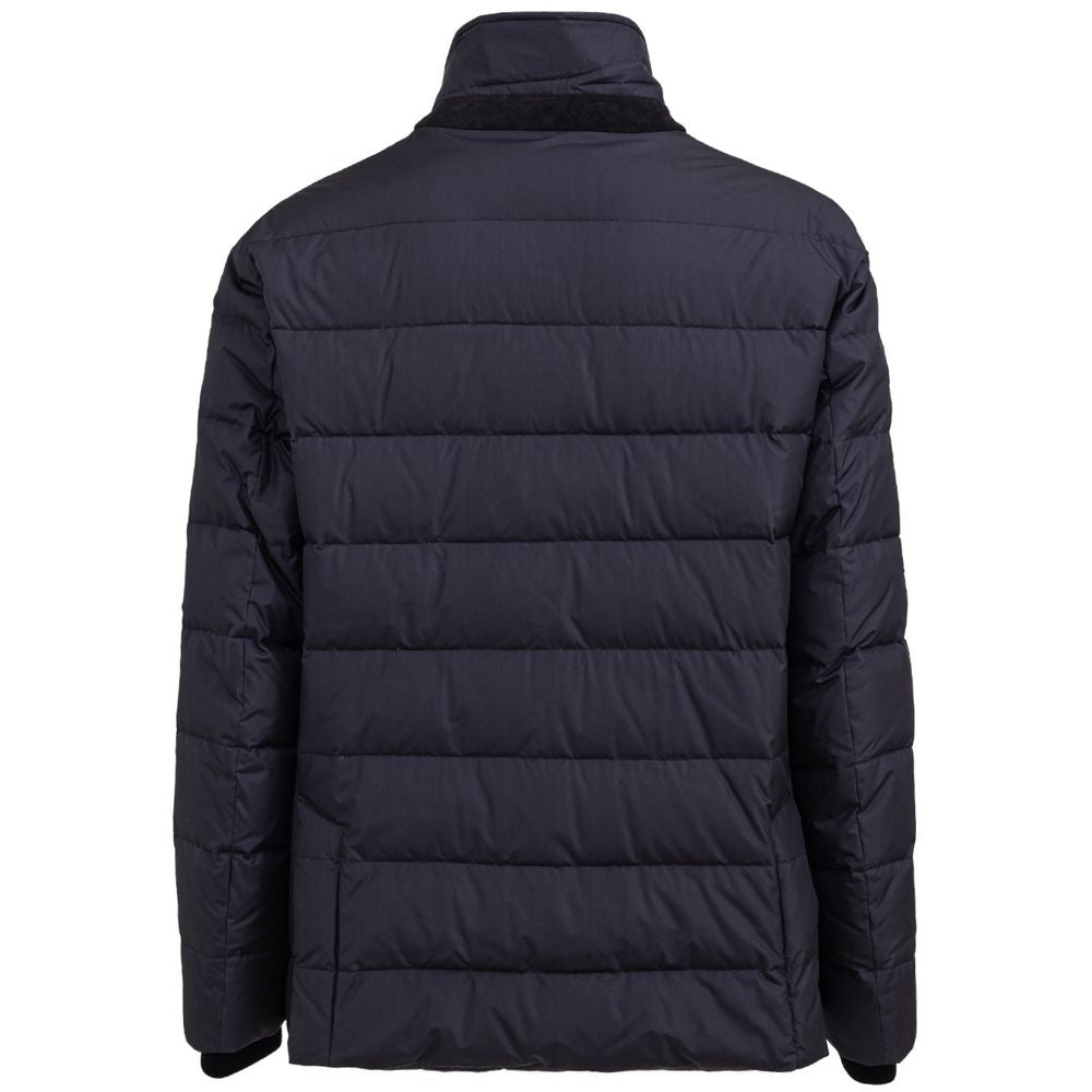 Blue Polyester Jackets & Coat - ventzia