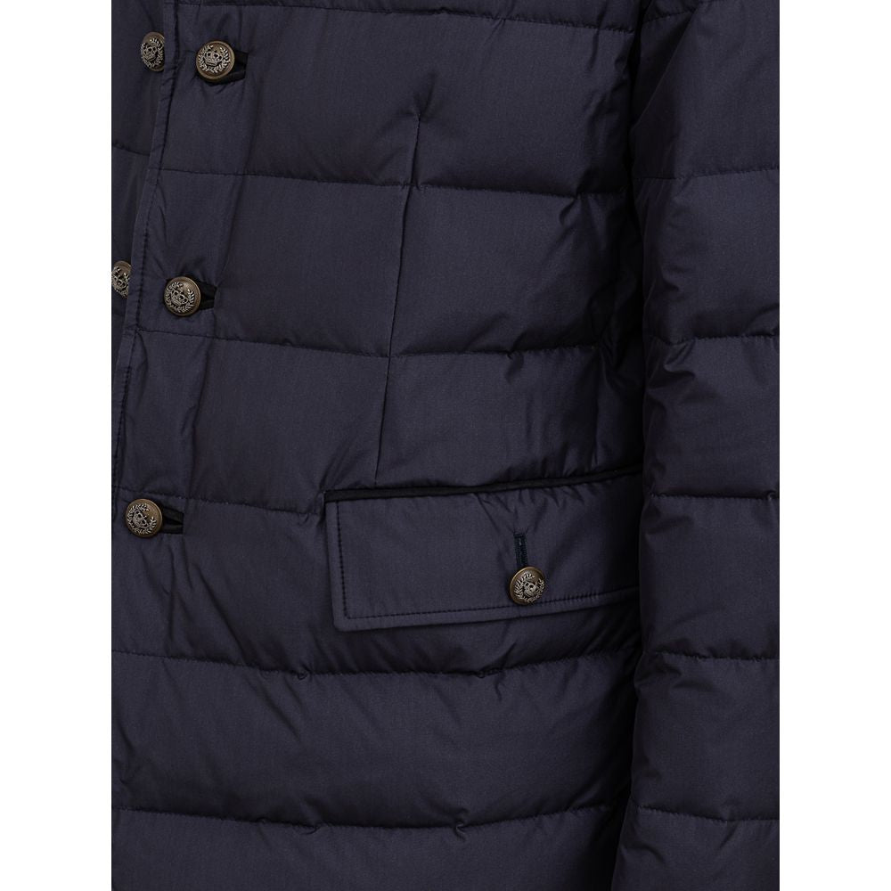 Blue Polyester Jackets & Coat - ventzia