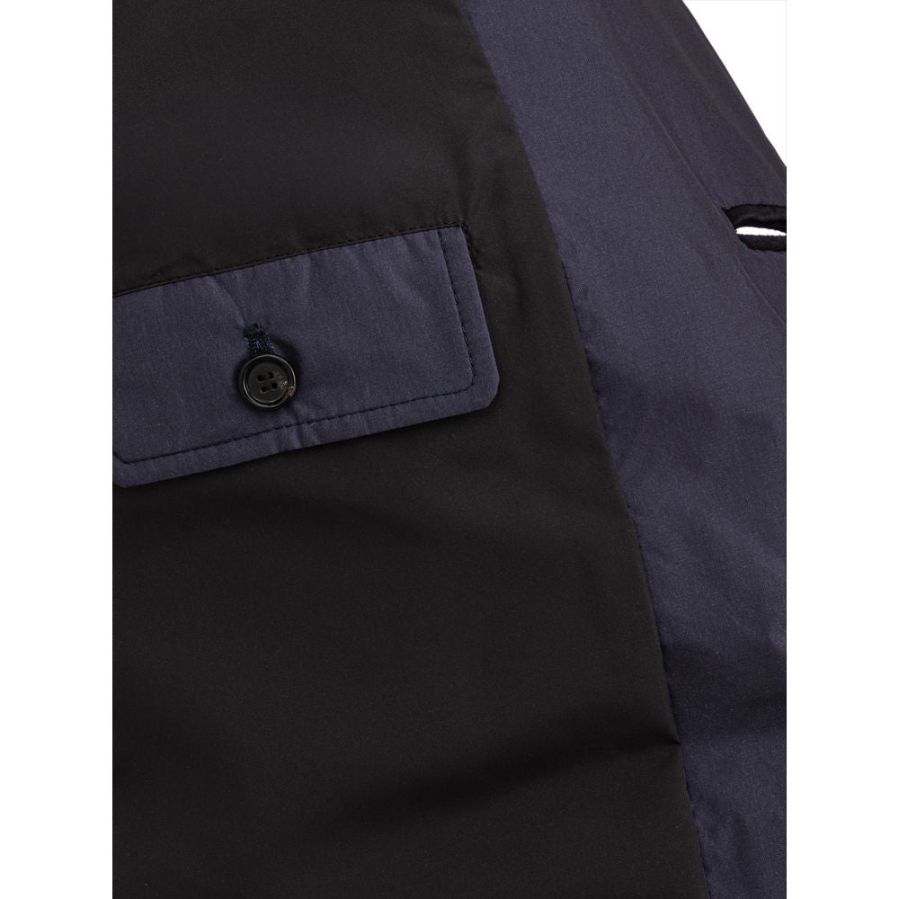 Blue Polyester Jackets & Coat - ventzia