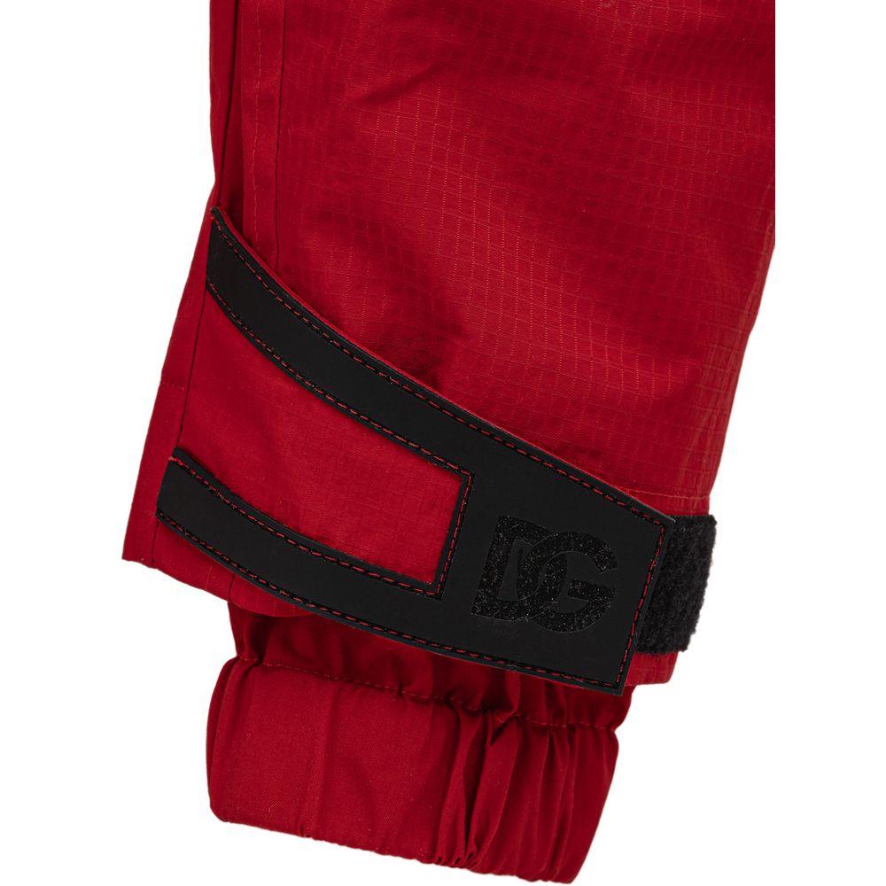 Red Polyamide Pant - ventzia