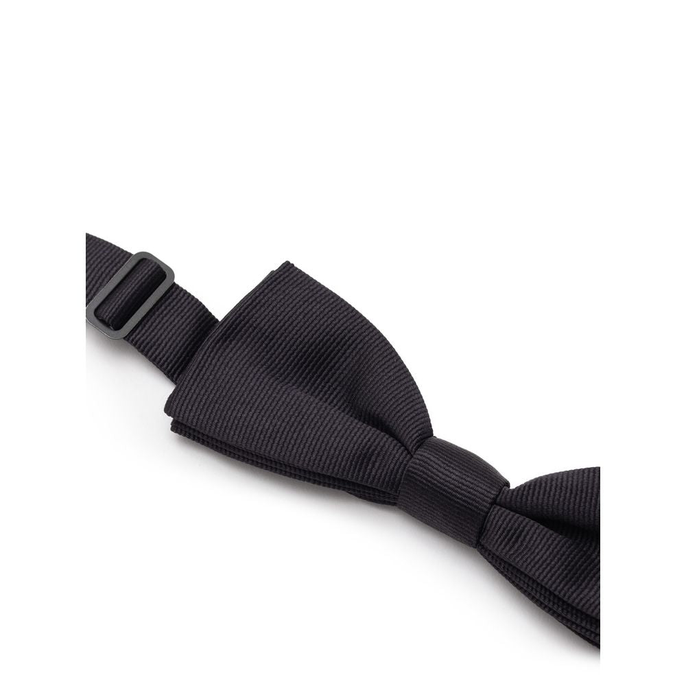 Black Silk Bowty