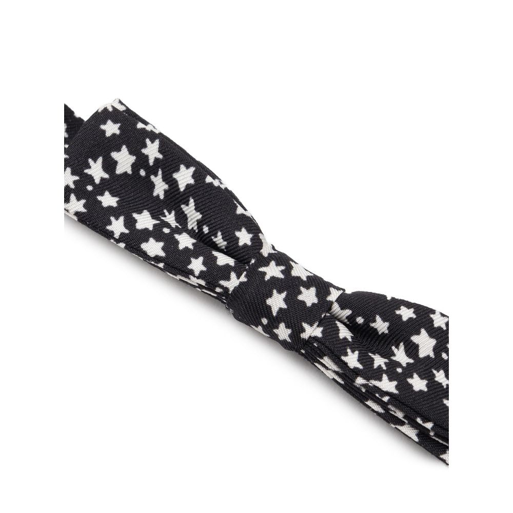 Black Silk Bowty