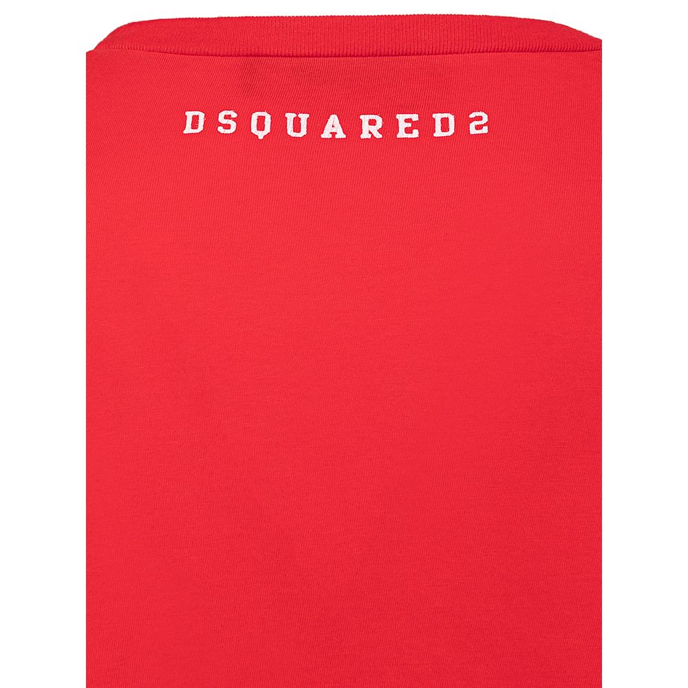 Red Cotton T-Shirt - ventzia