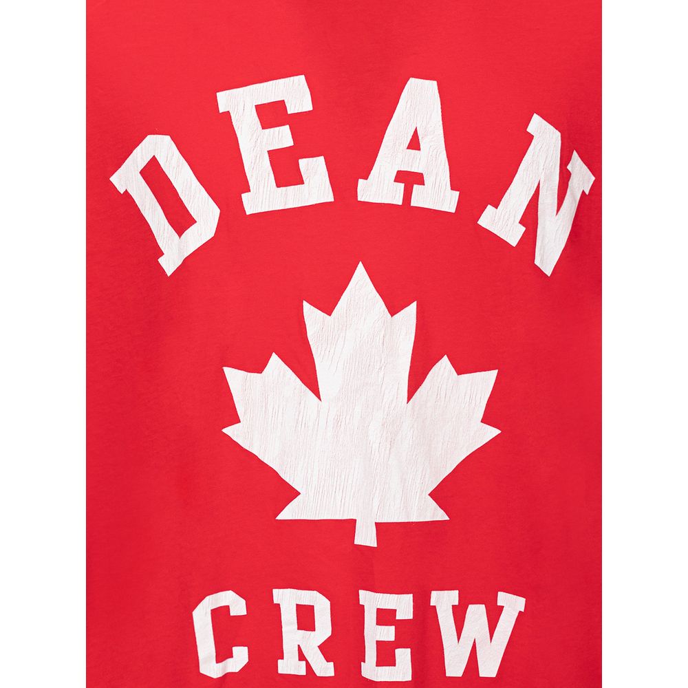Red Cotton T-Shirt - ventzia