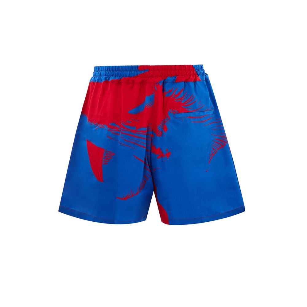Elegant Multicolor Viscose Shorts - ventzia