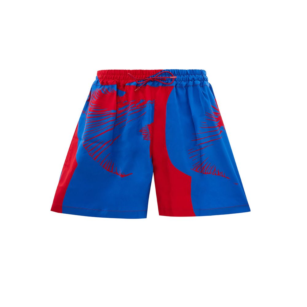 Elegant Multicolor Viscose Shorts - ventzia