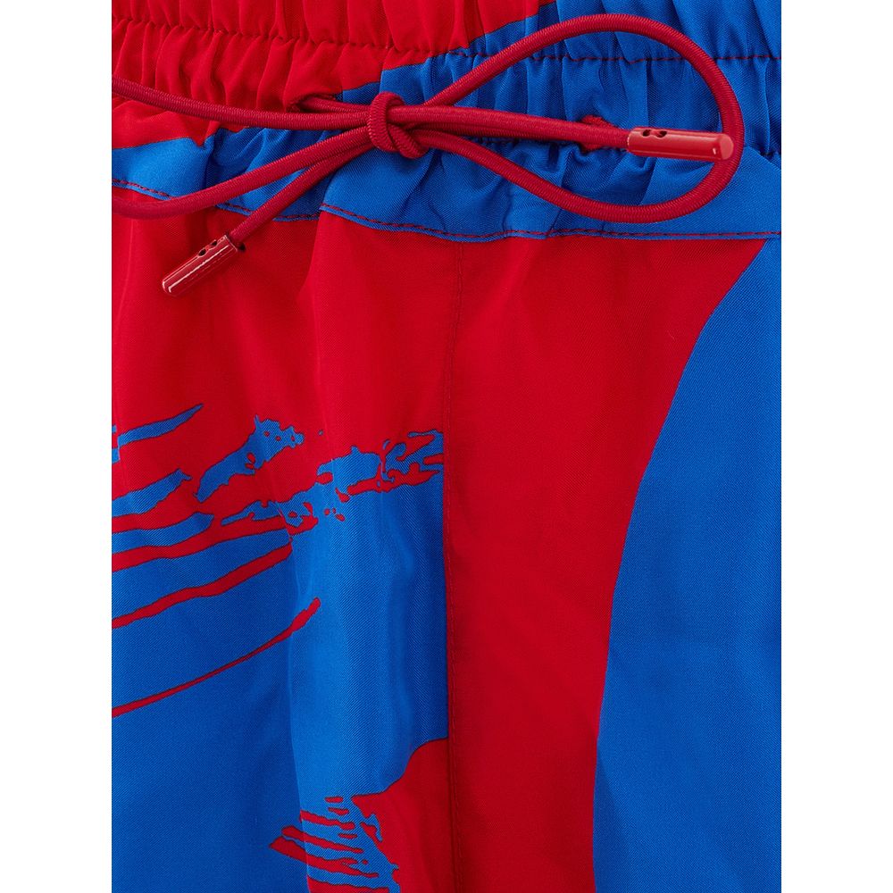 Elegant Multicolor Viscose Shorts - ventzia