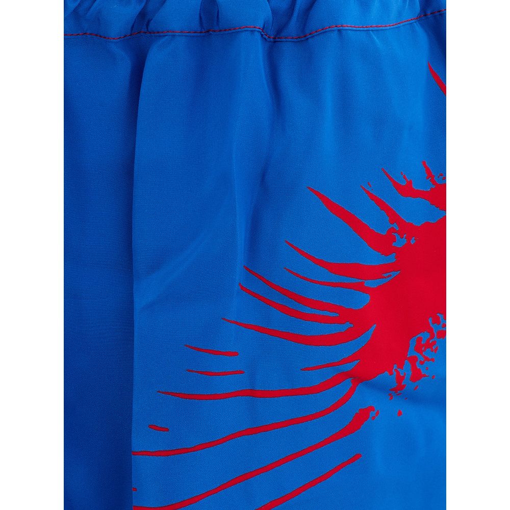 Elegant Multicolor Viscose Shorts - ventzia