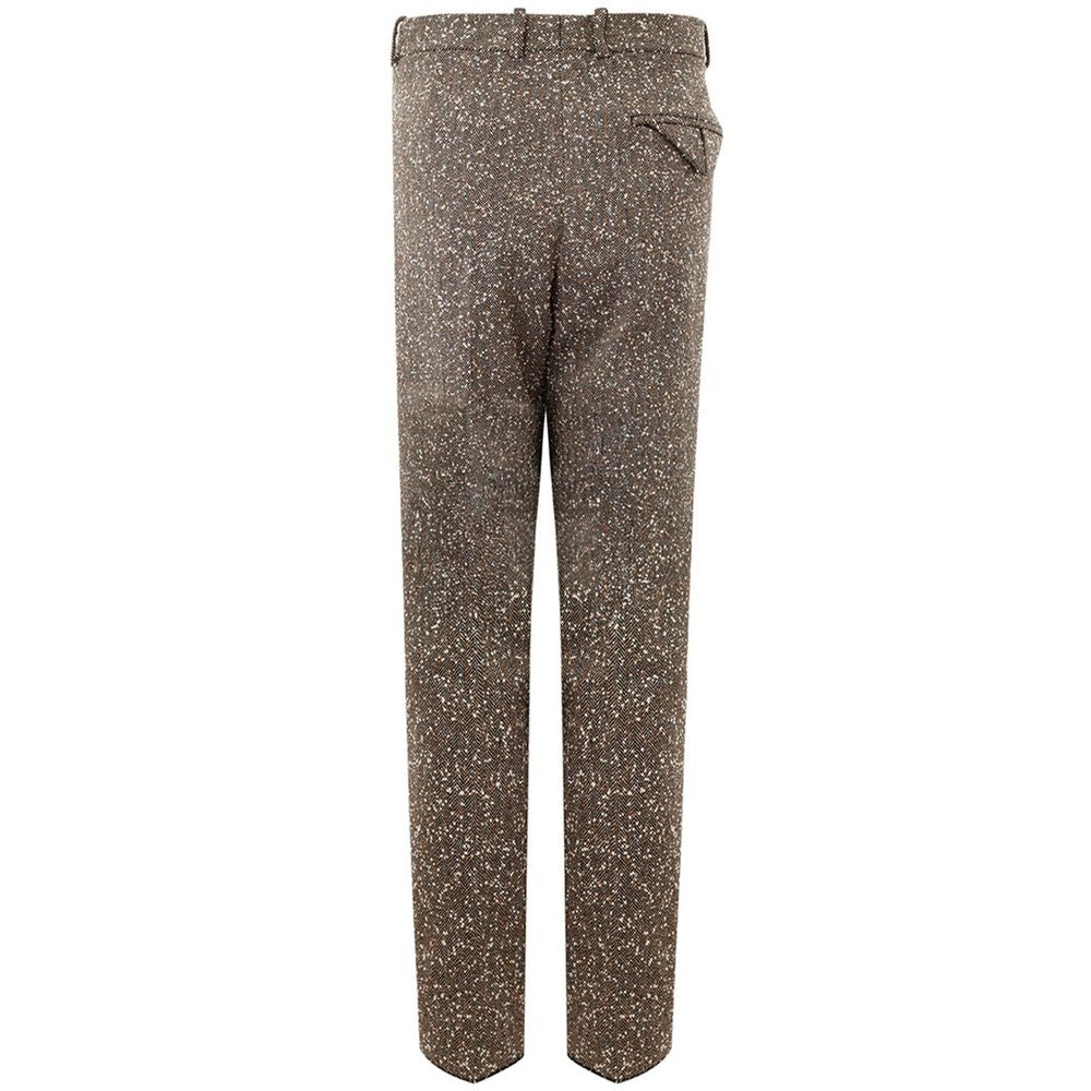 Multicolor Viscose Pants for Elegant Evenings - ventzia