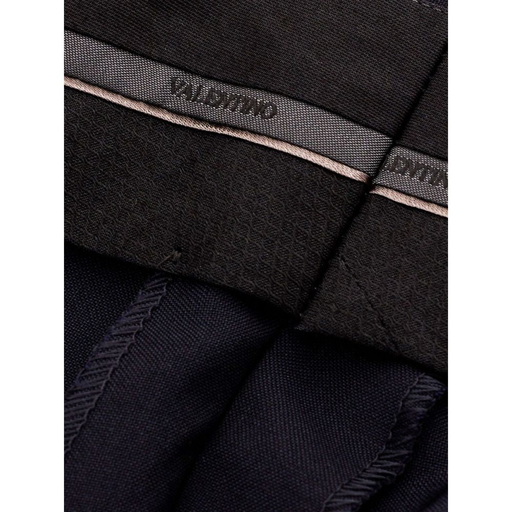 Black Wool Pant - ventzia