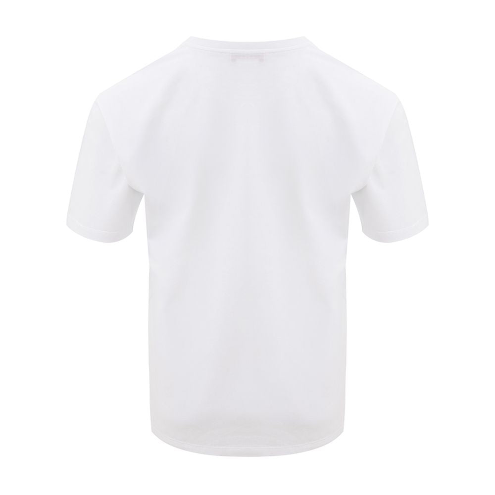 White Cotton T-Shirt - ventzia