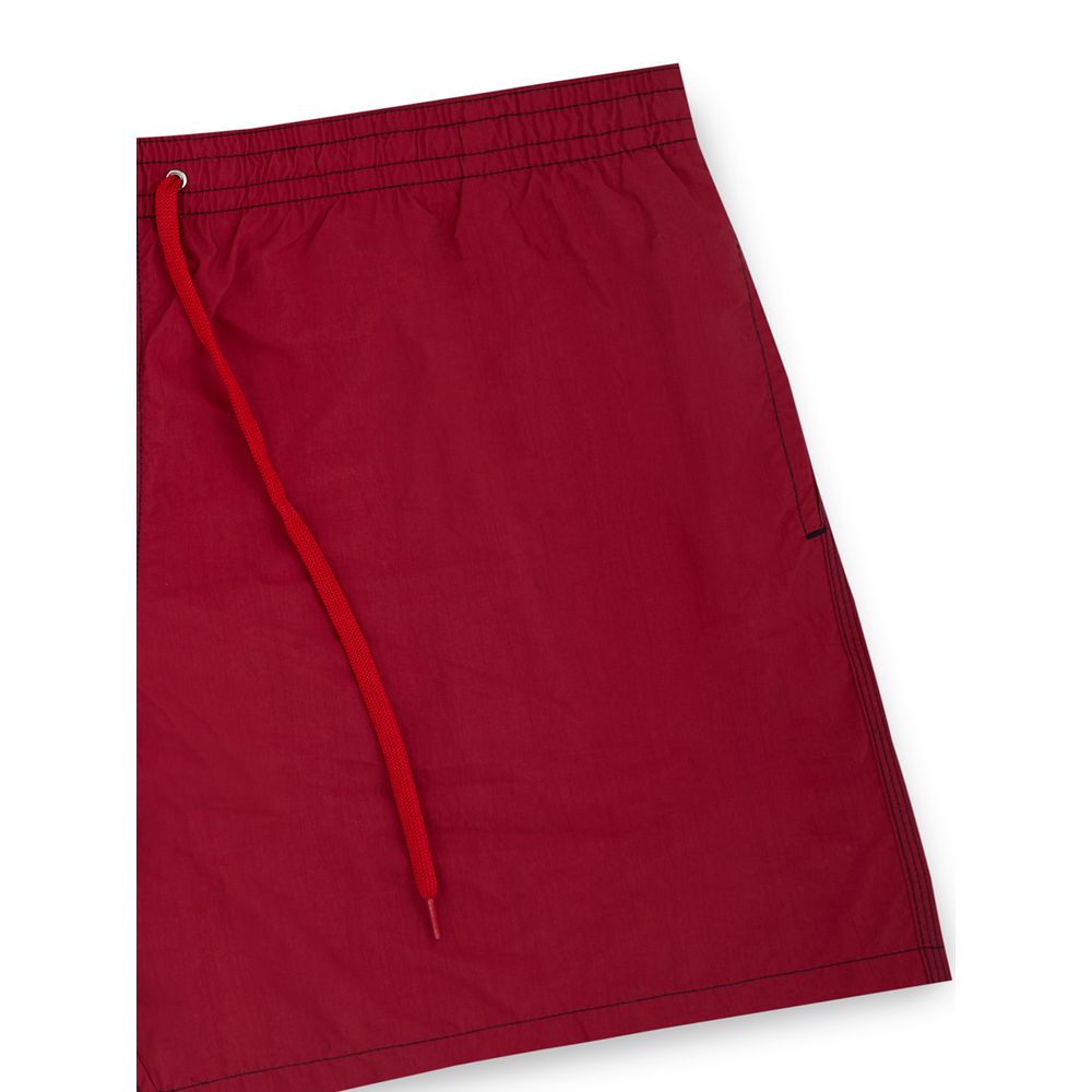 Red Polyester Swimwear - ventzia