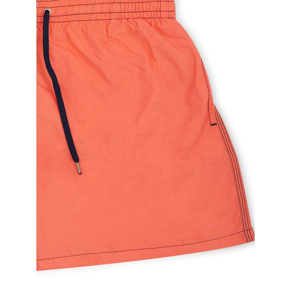 Orange Polyester Swimwear - ventzia